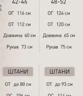 Кофта и штаны  PIK-014A720