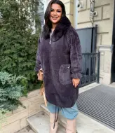 Альпака шуба  MAX-9201A1700