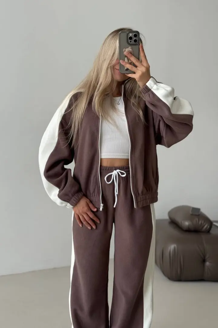 Флисовый спортивный костюм женский  RAB-697A759