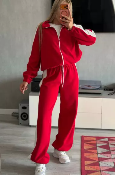 Флисовый спортивный костюм женский  RAB-697A759