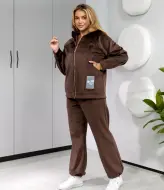 Вельветовый костюм спортивный  RIL-0591A26