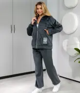Вельветовый костюм спортивный  RIL-0591A26