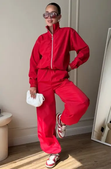 Спортивный костюм женский плащевка  DAD-259A650