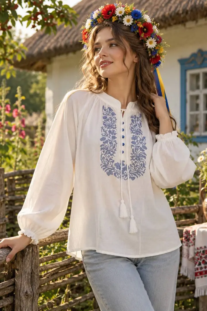 Рубашка вышиванка LEG-88796A17