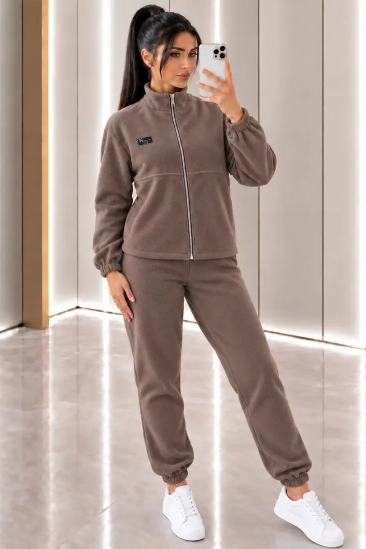 Флисовый спортивный костюм женский  KASY-357A700