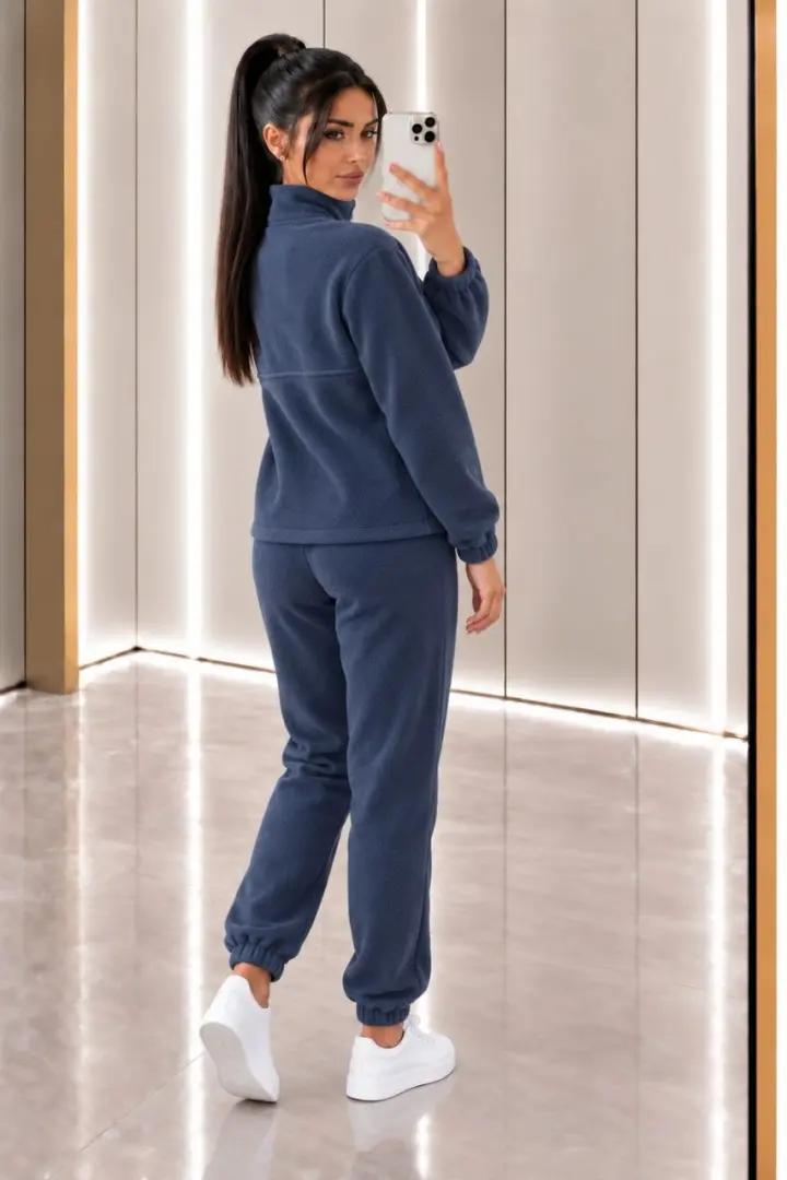 Флисовый спортивный костюм женский  KASY-357A700