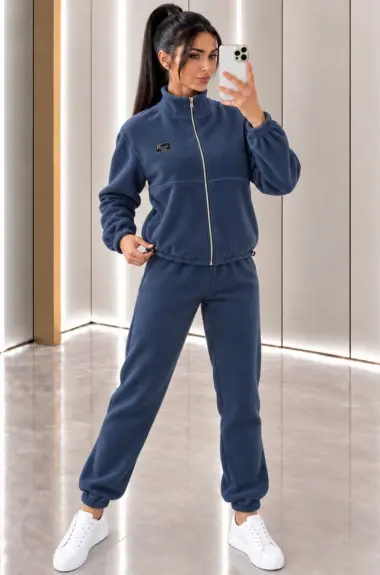 Флисовый спортивный костюм женский KASY-357A699 Флисовый спортивный костюм женский KASY-357A699
