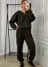 Леопардовый спортивный костюм женский  MIK-055.1A950