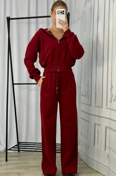Спортивный костюм женский трехнитка MIK-88139A950