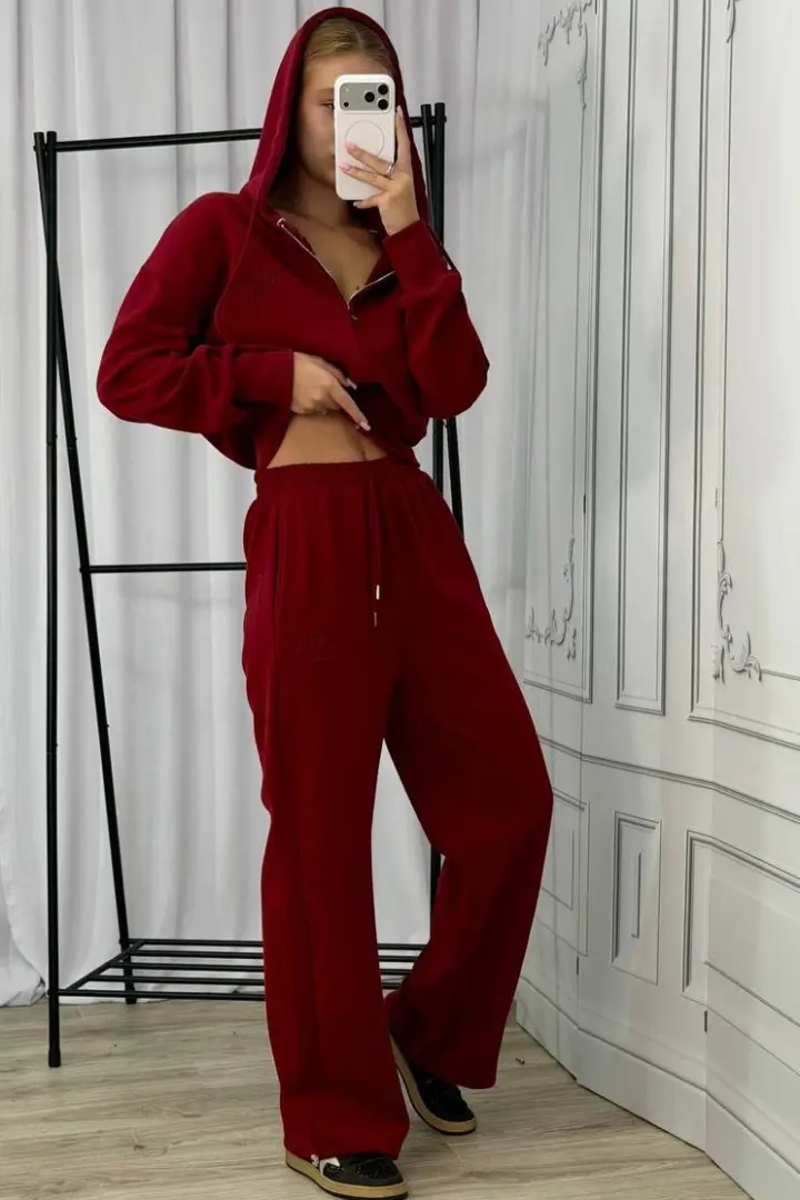 Спортивный костюм женский трехнитка MIK-88139A950