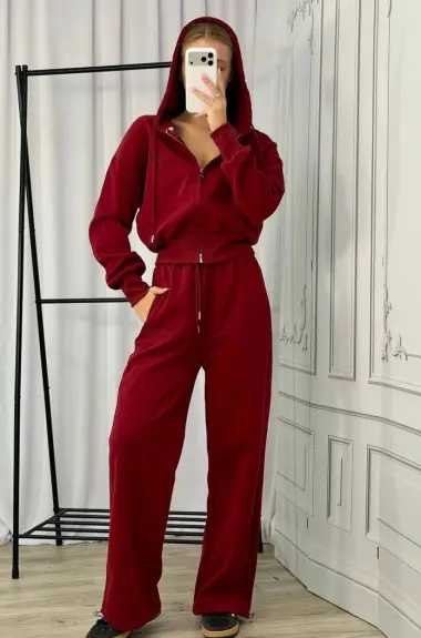 Спортивный костюм женский трехнитка MIK-88139A950 Спортивный костюм женский трехнитка MIK-88139A950