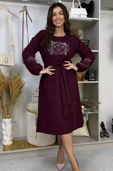 Вельветовое платье RANI-538A550 Вельветовое платье RANI-538A550