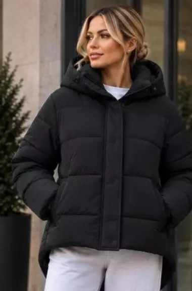 Стильная зимняя куртка женская MIK-0635A790 Стильная зимняя куртка женская MIK-0635A790