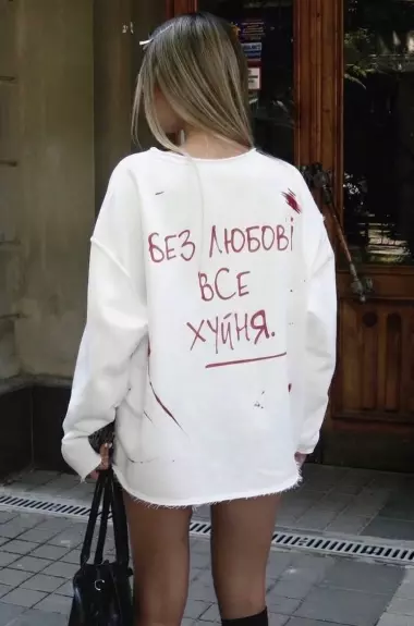 Стильный свитшот женский  JAD-1762A499