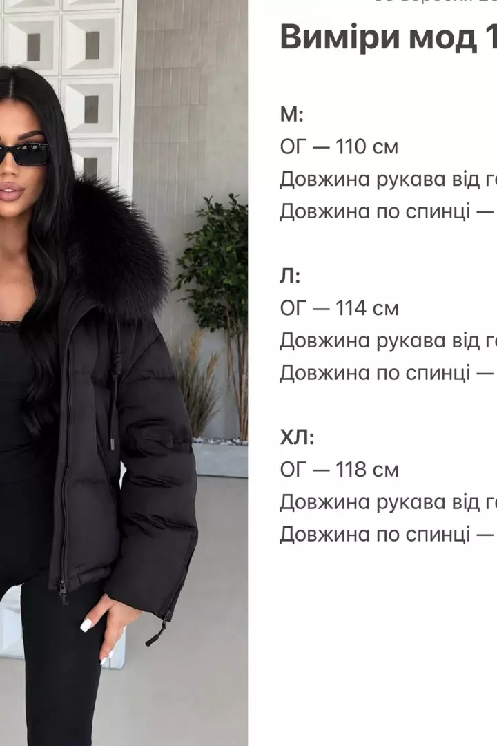 Зимова куртка без капюшона ZL-183A1800