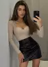 Шкіряна спідниця ANN-566A370