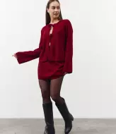 Вʼязаний костюм з спідницею LILO-469A2100