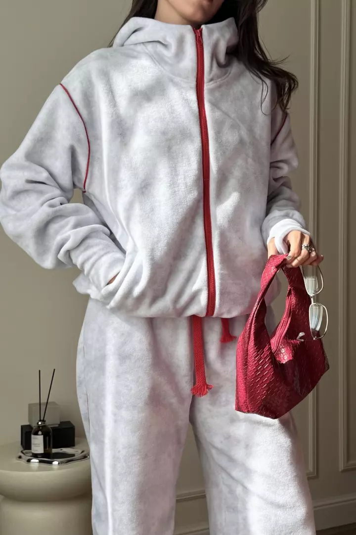 Флисовый спортивный костюм SCA-544A799