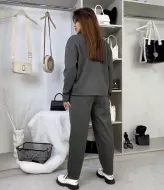 Кашемировый костюм брюки и пиджак MENI-026A900