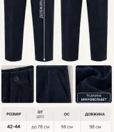 Женские брюки вельветовые MENI-029A500