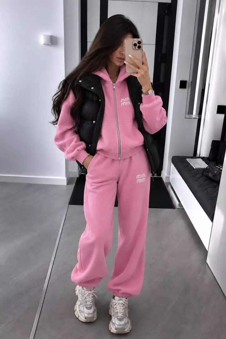 Спортивный флисовый костюм KIK-048A869