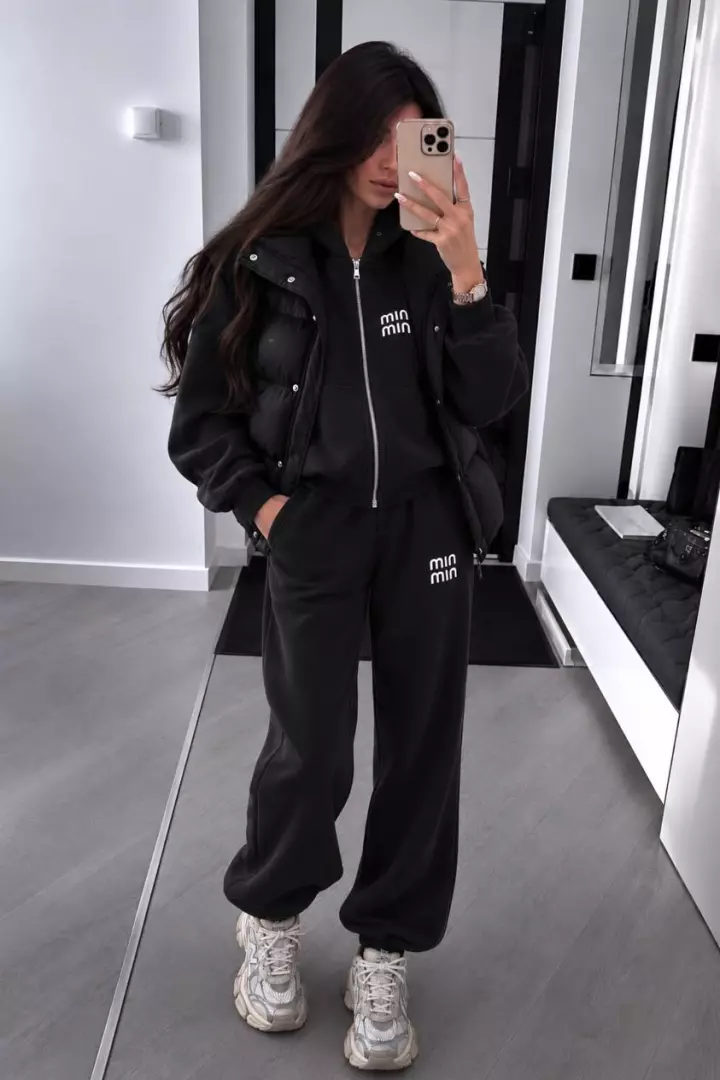 Спортивный флисовый костюм KIK-048A869