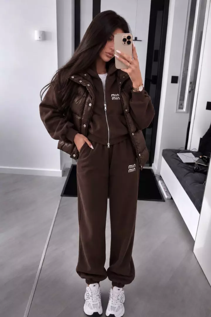 Спортивный флисовый костюм KIK-048A869