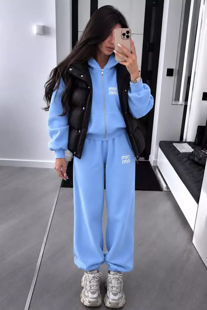 Спортивный флисовый костюм KIK-048A869
