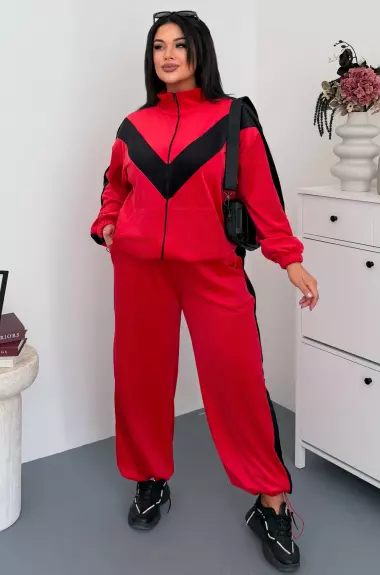 Спортивный костюм женский велюровый  YBY-947A950