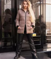 Женская куртка с капюшоном JA-8151A700