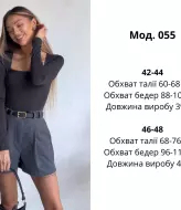 Шорти із щільної вовни  ATE-055A490