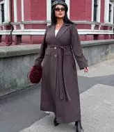 Довгий жіночий тренч MAN-2255A1100