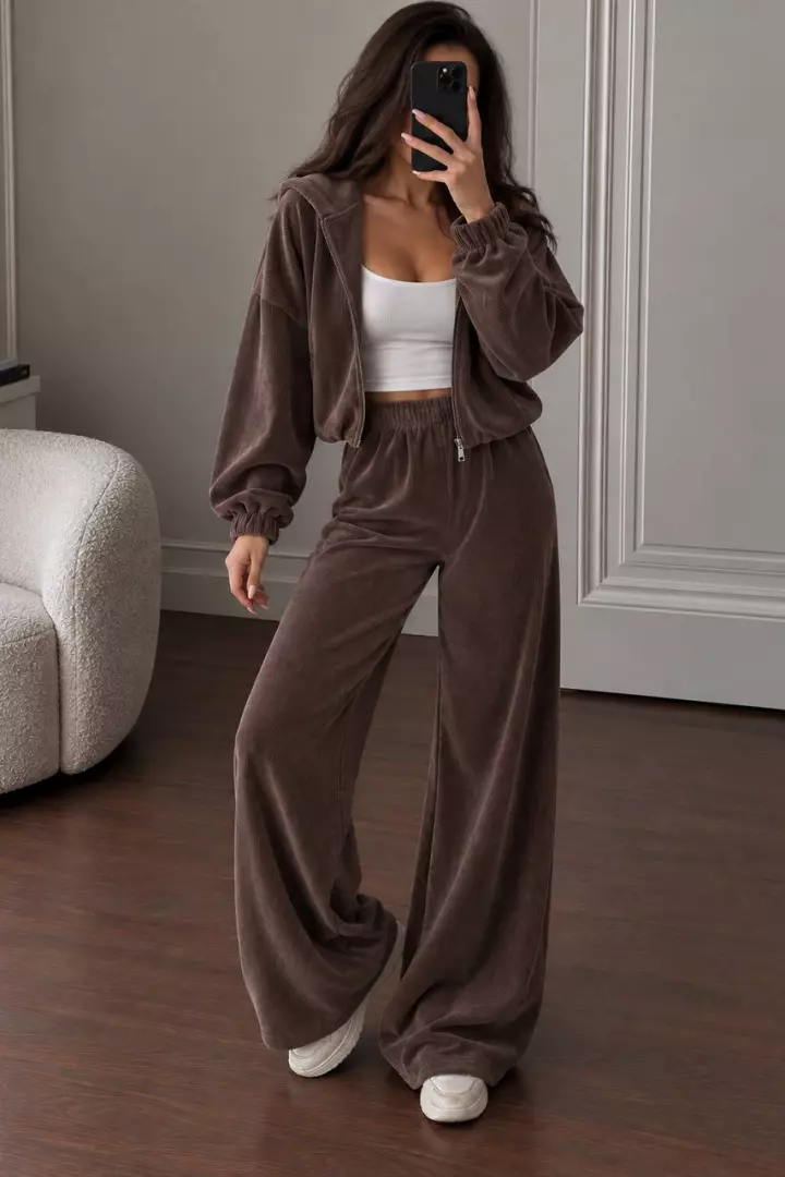 Вельветовый костюм BRA-381A900
