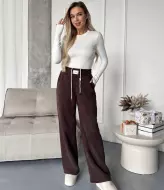 Вельветовые утепленные штаны ANA-1705A17