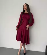 Елегантна шовкова сукня RAB-706A560