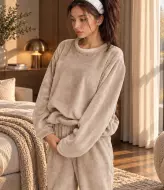 Женская махровая пижама PIK-026A620