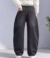 Женские джинсы Baggy на меху SIK-06.5A760