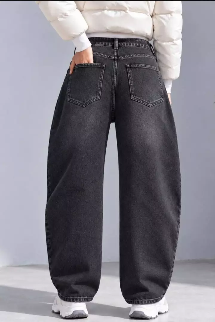 Женские джинсы Baggy на меху SIK-06.5A760