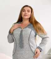 Стильное платье с изысканными акцентами LISA-071A520