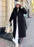 Утепленное пальто со съемным воротником YM-05428.10B46A44