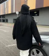 Шуба из эко меха с панамой NJ-DM-414A1250