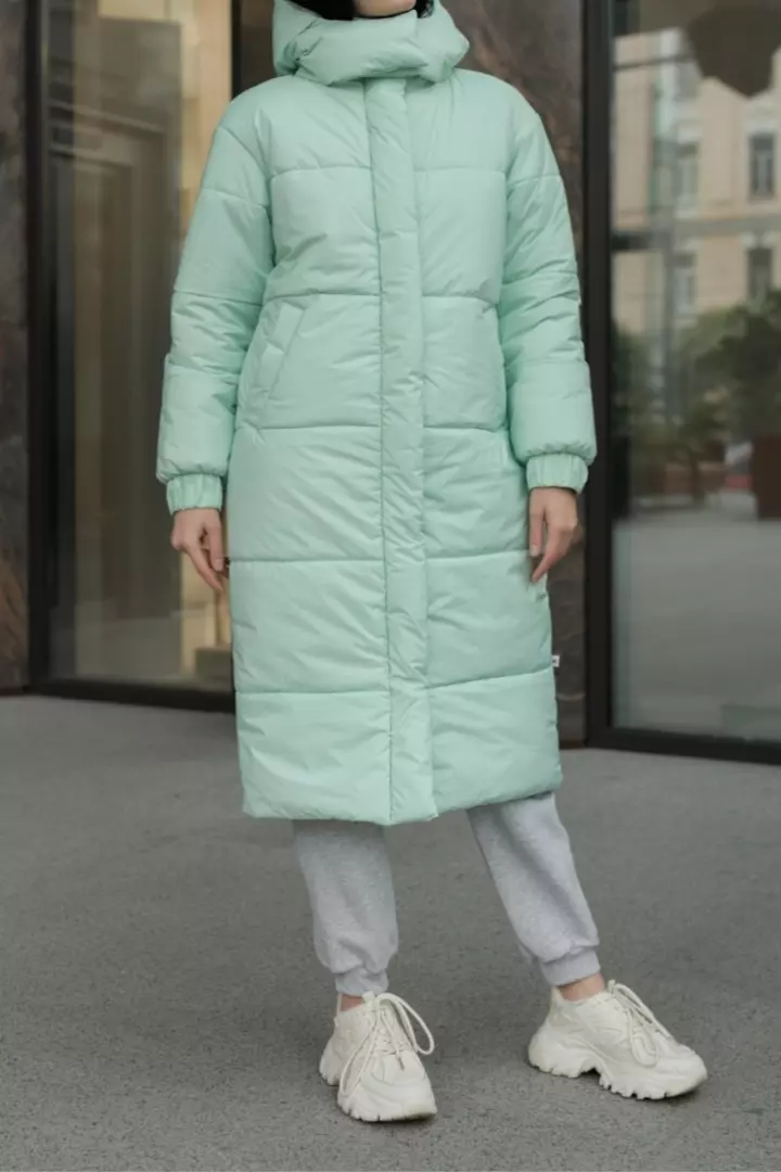 Теплый пуховик женский OZM-2912A1300