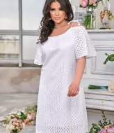 Летнее платье из прошвы DG-p15479A550
