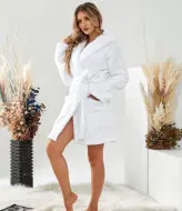 Махровый женский халат  ELR-015A16