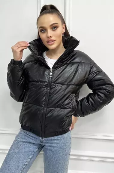 Куртка из эко кожи женская YO-1001A499 Куртка из эко кожи женская YO-1001A499