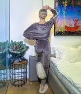 Велюровый костюм домашний DG-p15460A550B600