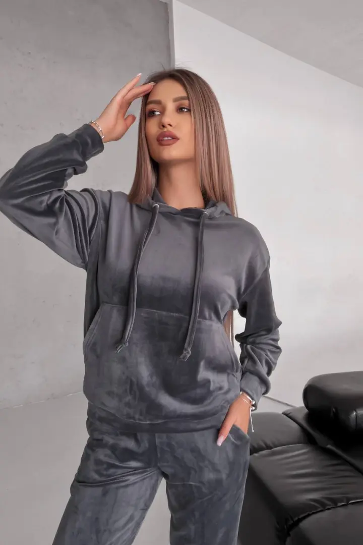 Спорт костюм велюр VM-10365A510