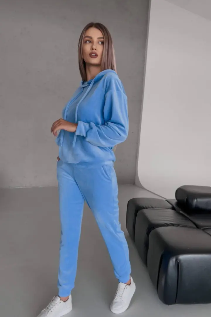 Спорт костюм велюр VM-10365A510