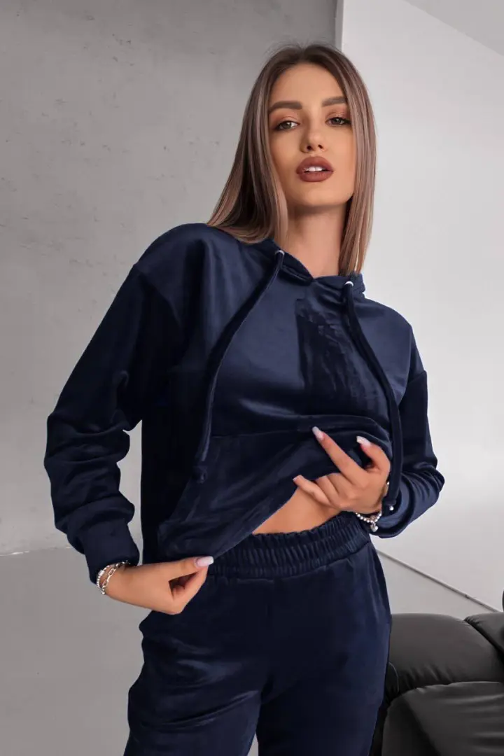 Спорт костюм велюр VM-10365A510