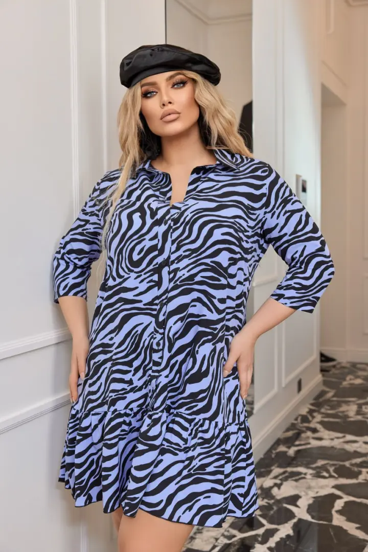 Платья свободного кроя для полных BAB-484A450